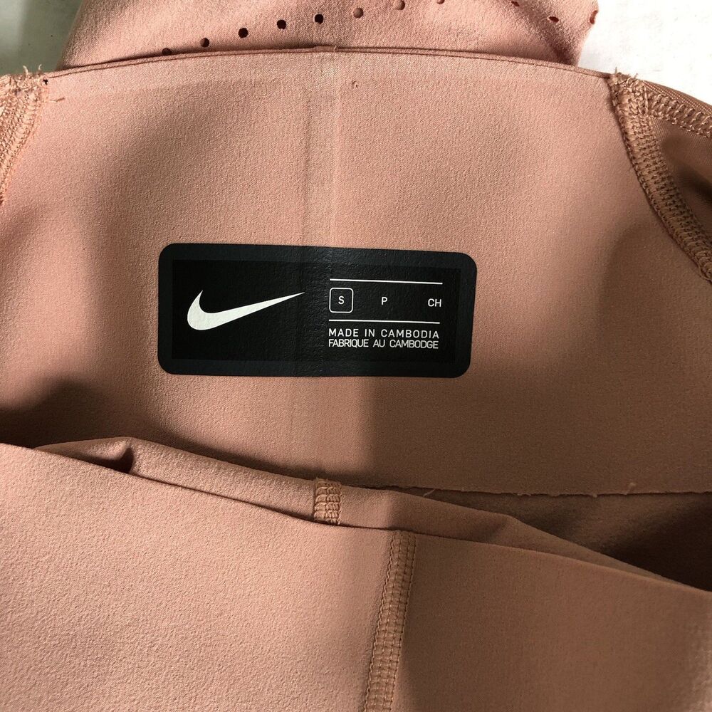 Nike Tech Pack Power Pocket LUX Training Tights Pants Blush Pink Women's Small - Picture 10 of 11